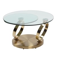 Neos Modern Furniture Coffee Tables, Gold