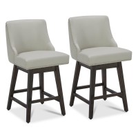 Chita Counter Height Swivel Barstools, 26