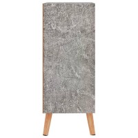 vidaXL Sideboard Concrete Grey 60x30x72 cm Engineered Wood