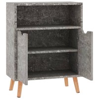 vidaXL Sideboard Concrete Grey 60x30x72 cm Engineered Wood