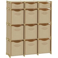 12 Cube Closet Organizers And Storage Includes All Storage Cube Bins Easy To Assemble Closet Storage Unit With Drawers Roo