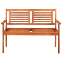 Vidaxl 2-Seater Patio Bench 47.2