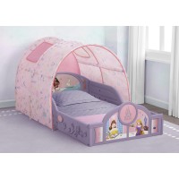 Delta Children Sleep And Play Toddler Bed With Tent, Princess