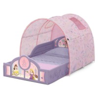 Delta Children Sleep And Play Toddler Bed With Tent, Princess