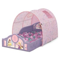 Delta Children Sleep And Play Toddler Bed With Tent, Princess