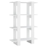 vidaXL Book CabinetRoom Divider White 315x118x486