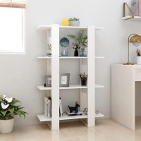 vidaXL Book CabinetRoom Divider White 315x118x486