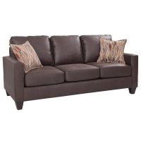 American Furniture Classics Arm Sofa with Two Accent Pillows