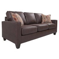 American Furniture Classics Arm Sofa with Two Accent Pillows