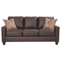 American Furniture Classics Arm Sofa with Two Accent Pillows