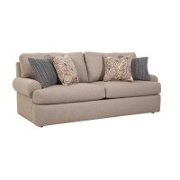 American Furniture Classics Two Cushion Sofa and 4 Accent Pillows