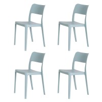 Lagoon La Vie 7201 Stackable Dining Chair - 2 Pcs/Set (Taupe)