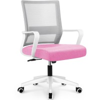 Neo Chair Office Chair Ergonomic Desk Chair Mid Back Mesh Computer Chair With Lumbar Support Comfortable Cushion Swivel Adjustab