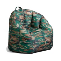 Big Joe Milano Smartmax Green Woodland Camo Beanbag Chair