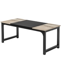 Tribesigns Modern Computer Desk 708 X 315 Inch Large Office Desk Computer Table Study Writing Desk Workstation For Home Offic