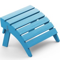 Serwall Folding Adirondack Chair Footrest Adirondack Ottoman Without Assembly Hips Adirondack Footsool Aruba