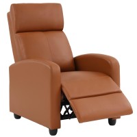 Fdw Recliner Chair For Living Room Home Theater Seating Single Reclining Sofa Lounge With Padded Seat Backrest