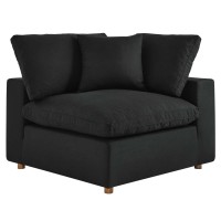 Commix Down Filled Overstuffed 4 Piece Sectional Sofa Set