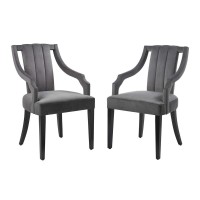 Virtue Performance Velvet Dining Chairs Set of 2