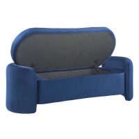 Nebula Upholstered Performance Velvet Bench