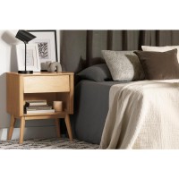 Kodali 1Drawer Nightstand Natural Oak