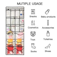 Tidymaster Extra Large Hanging Crystal Clear Over Door Shoe Organizers Closet Shoe Organizer Shoe Rack Organizer Shoe Storage