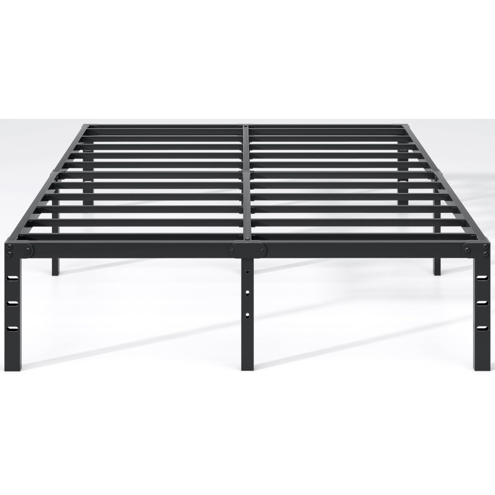 New Jeto Metal Bed Frame-Simple And Atmospheric Metal Platform Bed Frame, Storage Space Under The Bed Heavy Duty Frame Bed, Durable Full Size Bed Frame, 18 Inch, Full