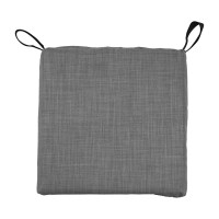 Blazing Needles Set of 4 Outdoor Chair Cushions Cool Gray