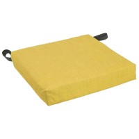 Blazing Needles 16inch Outdoor Cushion Lemon