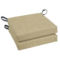 Blazing Needles 16inch Outdoor Cushion Sandstone