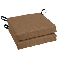 Blazing Needles 16inch Outdoor Cushion Mocha