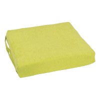 Blazing Needles Indoor 16 x 16 Microsuede Chair Cushion Mojito Lime