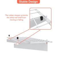 Torack 2 Pack Garage Storage System Shelves 15 X 45 Wall Mounted Wire Shelves For Storage Heavy Duty Garage Wall Shelvingp