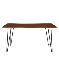 Ardor 60 Live Edge Acacia Wood Dining Table