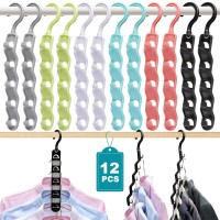 Closet Organizers And Storage Upgraded Organization And Storage Clothes Hanger 12 Pack College Dorm Room Essentials Sturdy Close