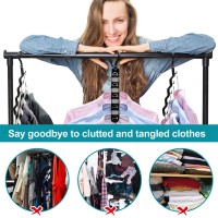 Closet Organizers And Storage Upgraded Organization And Storage Clothes Hanger 12 Pack College Dorm Room Essentials Sturdy Close