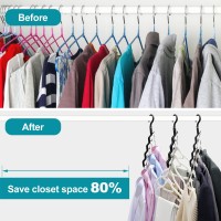 Closet Organizers And Storage Upgraded Organization And Storage Clothes Hanger 12 Pack College Dorm Room Essentials Sturdy Close