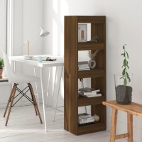 vidaXL Book CabinetRoom Divider Brown Oak 157x118x531