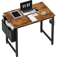 Lufeiya Home Office Desks 47 Inch Desk For Bedroom Modern Simple Student Study Table 48 Vintage Writing Computer Desk Rustic Br