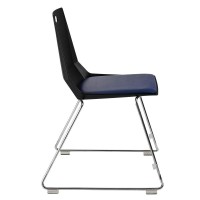 Nps Lvraflex Chair Poly Back/Padded Seat Multi