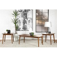 Radley 3piece Occasional Set Natural Walnut