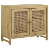 Zamora Rectangular 2door Accent Cabinet Natural