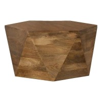 Zalika Hexagonal Coffee Table Natural