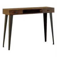 Radcliffe 2drawer Console Table Dark Brown