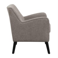 Charlie Upholstered Accent Chair with Reversible Seat Cushion