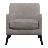 Charlie Upholstered Accent Chair with Reversible Seat Cushion