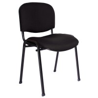 $Econo Illa$ Iso Model Armless Econosillas | Visit Chair For Office | Heavy Duty Economical Office Chair, Ergonomic Design With Back And Seat In Laminated Foam.