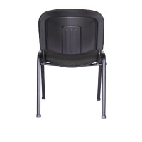 $Econo Illa$ Iso Model Armless Econosillas | Visit Chair For Office | Heavy Duty Economical Office Chair, Ergonomic Design With Back And Seat In Laminated Foam.