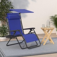 Best Choice Products Folding Zero Gravity Outdoor Recliner Patio Lounge Chair Wadjustable Canopy Shade Headrest Side Accessor