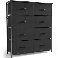 Dresser For Bedroom With 8 Drawers, Storage Drawer Organizer, Tall Chest Of Drawers For Clothes, Tv Stand With Storage Drawers, Wood Board For Bedroom, Closet, Entryway, Living Room